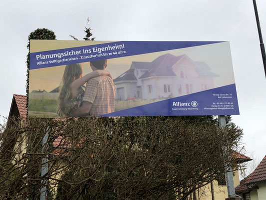 Schild Allianz Ihling