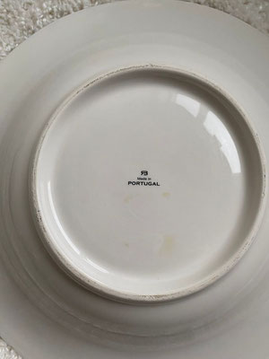 Vintage plate made in Portugal