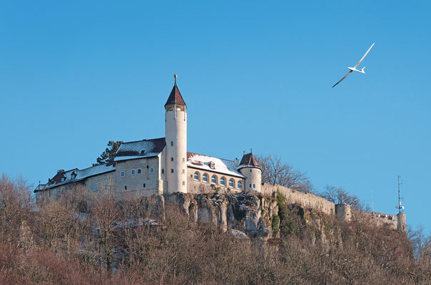 Segler über der Teck