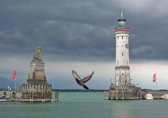 Gewitter über Lindau