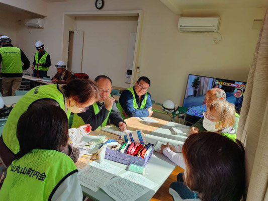 防災本部救護、救出搬送