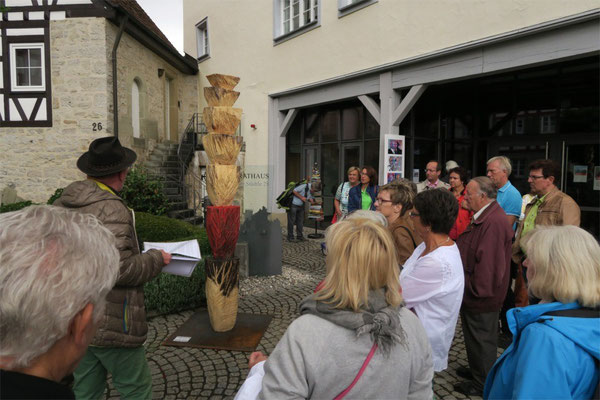 Kulturkreis Vellberg, Kunst und Kulisse, Objekt von Ellen eisele