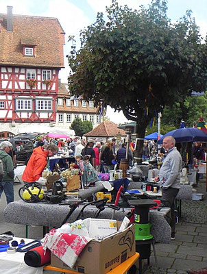 Kulturkreis Vellberg, Trödelmarkt 2015