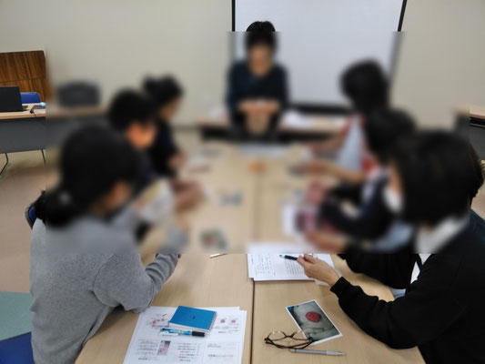 パウチ交換作業実技