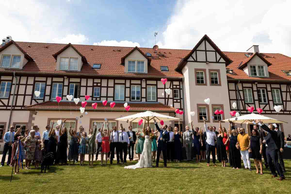 Gruppenfoto, Weiherhof Wächtersbach, Weiherhof 1, 63607 Wächtersbach, Lokation für Hochzeiten