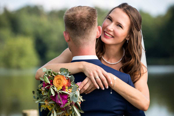Hochzeitsbild Brautpaar