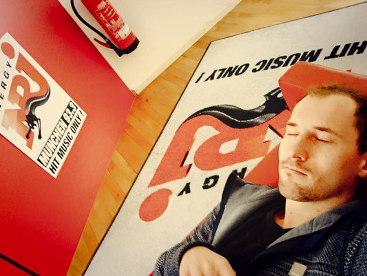 Dominik Kollmann bei Radio ENERGY