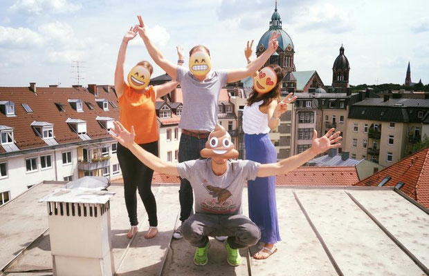 Dominik Kollmann mit Steffi Fischer & Daniela Heiss
