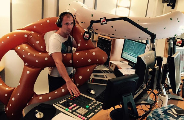 Dominik Kollmann bei Radio ENERGY