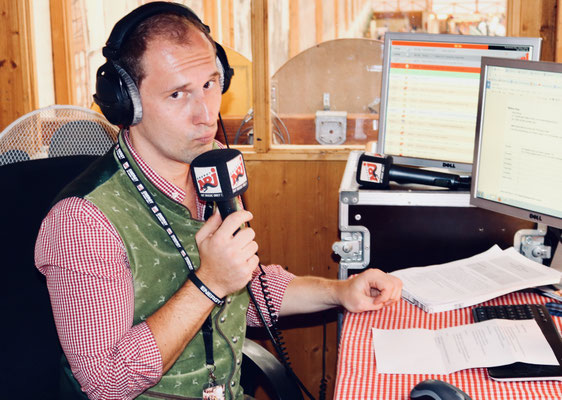 Dominik Kollmann im Radio ENERGY Wiesnstudio