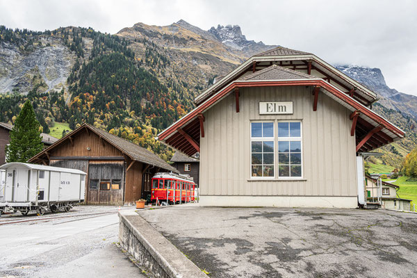 Ehemaliger Bahnhof Sernftalbahn