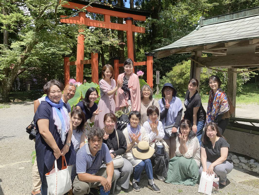 丹生都比売神社にて！