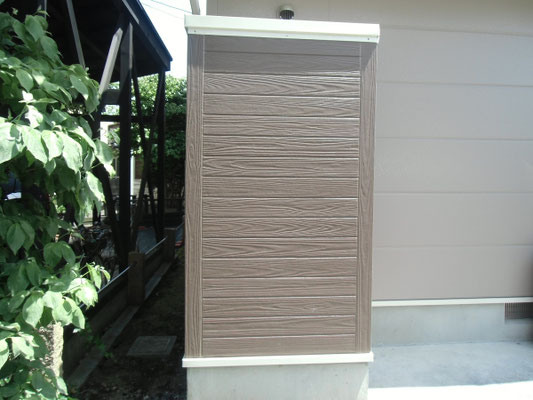 新規サイディング張替え完了