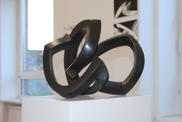 ohne Titel VI - 2006 - Bronze schwarz patiniert -  31(h) x 38 (b) x 34 (t) cm - Ansicht 4