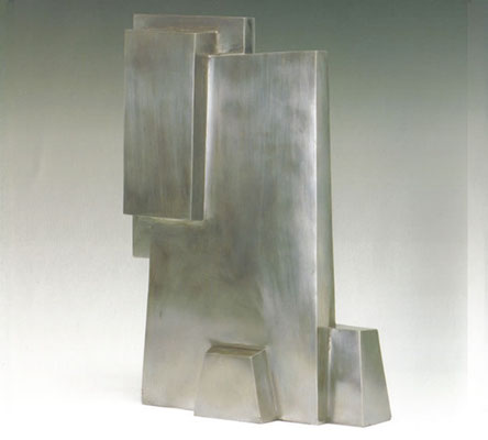 Turm II - 2004 - Alpaka - 42 (h) x 28 (b) x 12 (t)  cm  - Ansicht 2