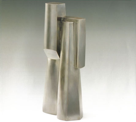 Turm I - 2004 - Alpaka - 47 (h) x (b) 20 x 15 (t)  cm - Ansicht I