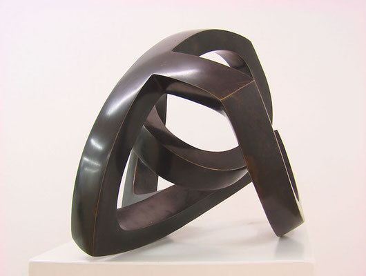 ohne Titel VI - 2006 - Bronze schwarz patiniert -  31(h) x 38 (b) x 34 (t) cm - Ansicht 3