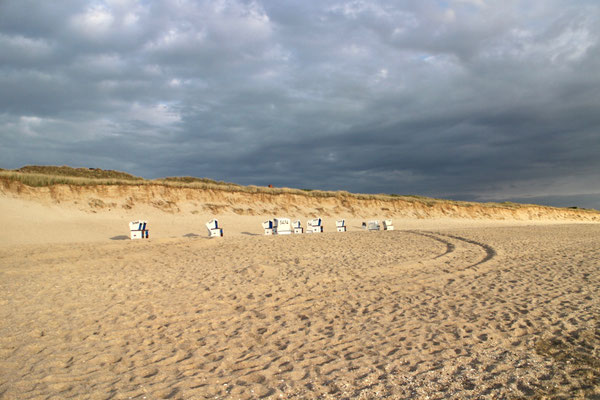 Der weitläufige Rantumer Strand