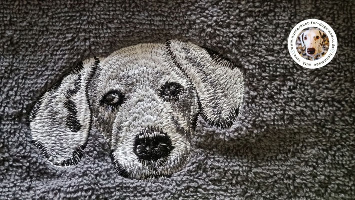 Süßer Dalmatiner Kopf  [Datei PremiumEmbroidery]  