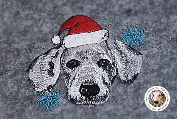 Weihnachtsdalmi[Datei Dalmatiner_PremiumEmbroidery; Mütze_AprilSonne] 