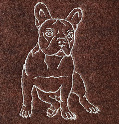 Französische Bulldogge [Datei_Bastelfreakz Embroidery]