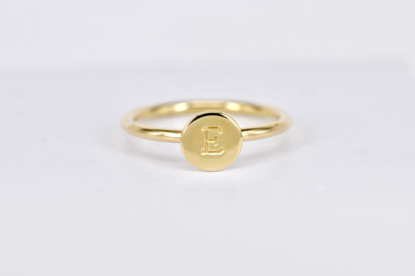 Namensring aus Gold