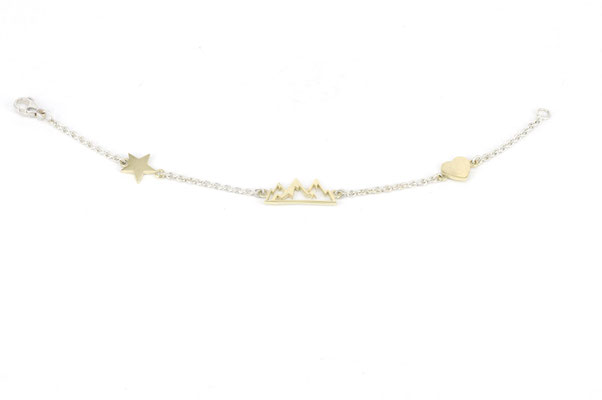 handgefertigtes individuelles Armand aus Gold