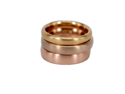 Eheringe aus Roségold, Rotgold und Haselnussgold München
