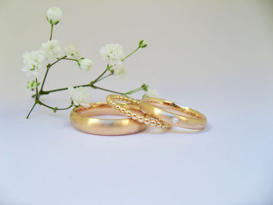Trauringe aus recyceltem Gold