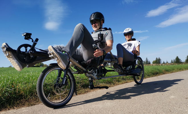 Liegerad Tandem TWOgether