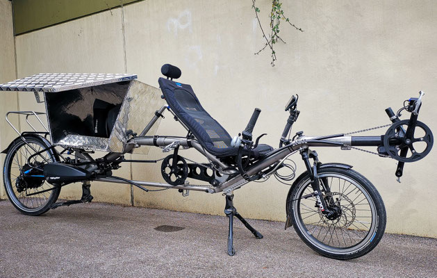 Cargobike TWOgether Co._geöffnete Box