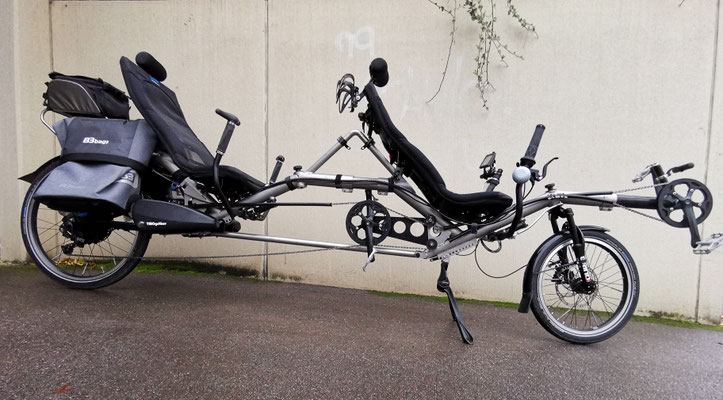 Tandem Gepäck-Variante B&W B3 Trolleys
