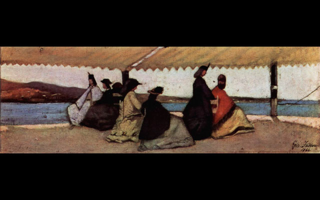 Giovanni Fattori: La rotonda Palmieri  1866