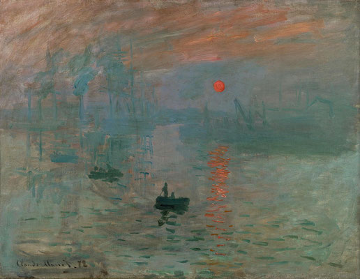 Claude Monet - Impression al soleil levant- 1872