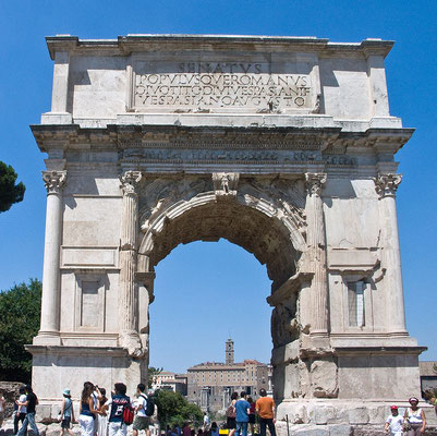 Arte Romana - Arco di Tito - Roma - I sec. d.C