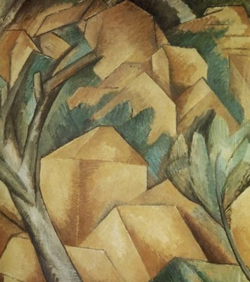 George Braque: Case all'Estaque, 1908