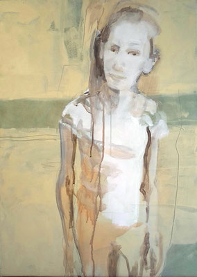 das Mädchen · Acryl auf Leinwand · 50 x 70 cm · 2015