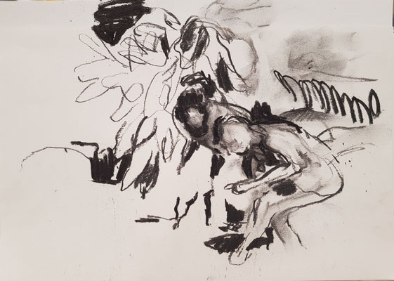 die Suche / the search · 29,7 x 21 cm
