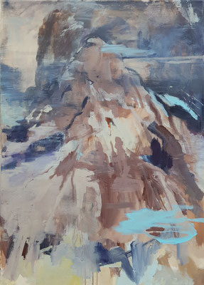 mein Berg·  Acryl auf Leinwand · 50 x 70 cm · 2021