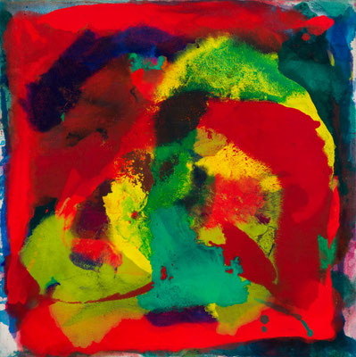 Gottfried Mairwöger, Ohne Titel, Öl auf Leinen, 100 x 100 cm - verfügbar