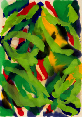 Gottfried Mairwöger, Ohne Titel, Öl auf Leinen, 235 x 166 cm - verfügbar