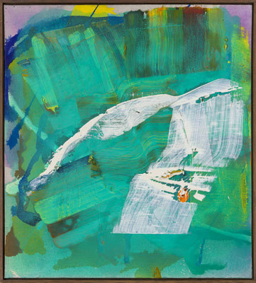 Gottfried Mairwöger, Ohne Titel, Öl auf Leinen, 1990, 148 x 120 cm - Privatsammlung