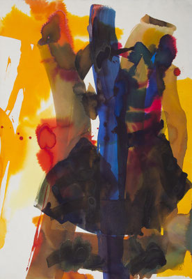Gottfried Mairwöger, Ohne Titel, Aquarell auf Papier, 72,5 x 50 cm - verfügbar