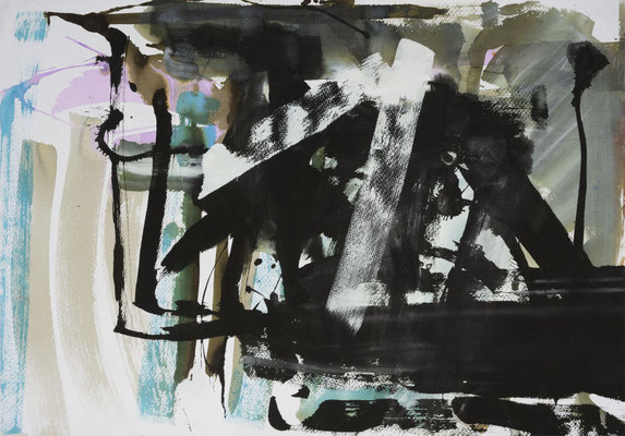 Gottfried Mairwöger, Ohne Titel, Aquarell auf Papier, 70 x 100 cm - verfügbar