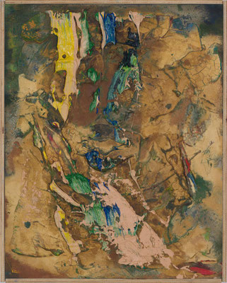 Gottfried Mairwöger, Sekundenbild, Öl auf Holz, 50 x 40 cm - verfügbar