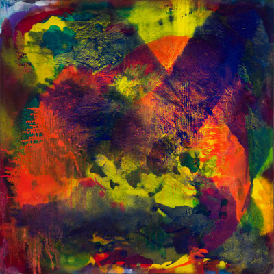 Gottfried Mairwöger, Ohne Titel, Öl auf Leinen, 100 x 100 cm - verfügbar