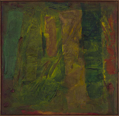 Gottfried Mairwöger, Dentop Gem, 1994, Öl auf Leinen, 136 x 133 cm - verfügbar