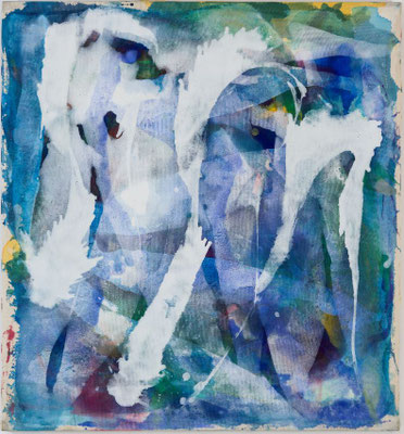 Gottfried Mairwöger, Ohne Titel, Öl auf Leinen, 100 x 100 cm - Privatsammlung, USA