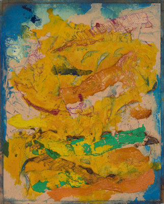 Gottfried Mairwöger, Sekundenbild, Öl auf Holz, 50 x 40 cm - verfügbar