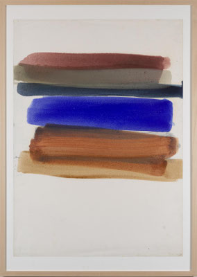 Gottfried Mairwöger, Ohne Titel, 1979, Öl auf Papier, 88 x 62,5 cm - Privatsammlung